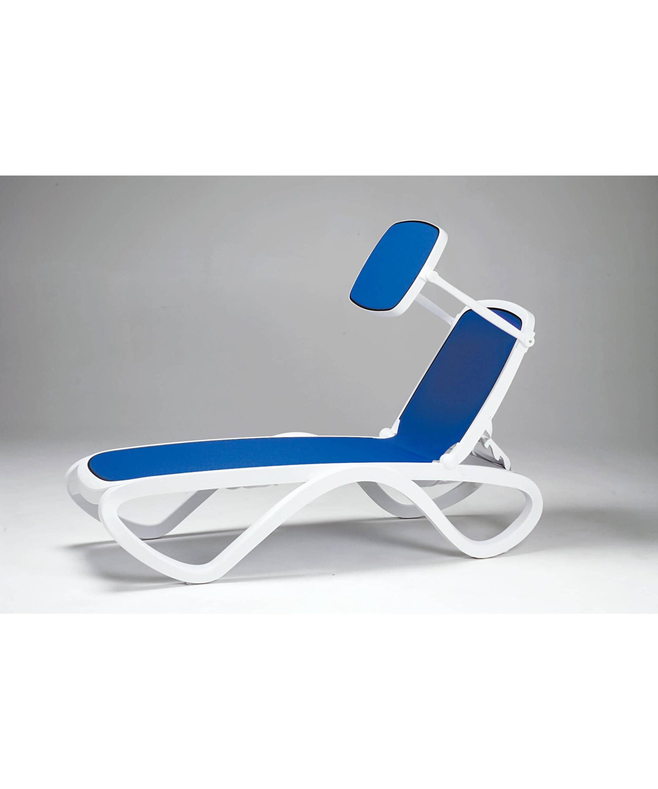 Tumbona Omega apilable textilene con parasol incluido - Top Sillas y Mesas